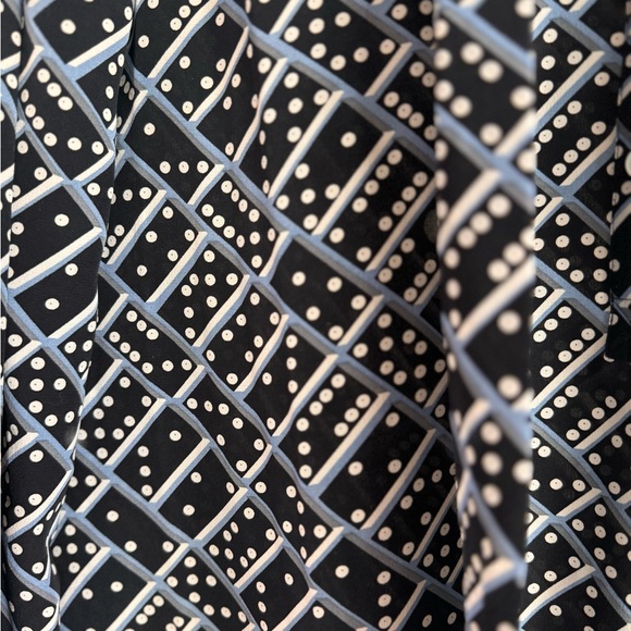 LK Bennett Domino Dot Silk Shirtdress - Picture 3 of 4